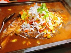 -探鱼·鲜青椒爽麻烤鱼(中天广场店)