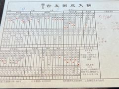 菜单-吉友粥底火锅(方斜路店)