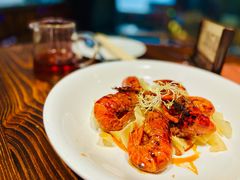 干煎美极罗氏虾-猪肉婆私房菜(华侨城店)