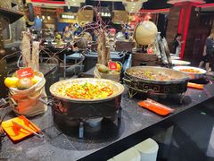 自助取餐区-四海一家自助餐(益田假日广场店)