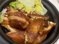 风味花雕豉油鸡啫煲-蔡澜点心·粤菜(月星环球港店)