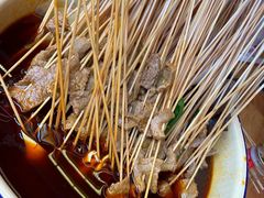 -拈签一笑黄牛肉辣卤串串