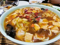 水煮肉片-一盏明灯全素斋(殊像寺店)