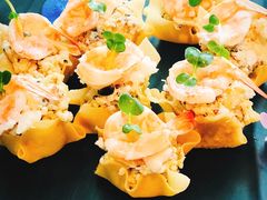 菱麦鲜虾色拉-蟹榭·本帮江浙菜·蟹宴(五角场合生汇商场店)