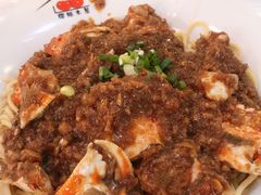 特色蟹脚面-早酒肖汉老味拌面