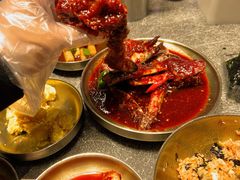 -草家酱蟹炭火烤肉店(珲春南路二店)