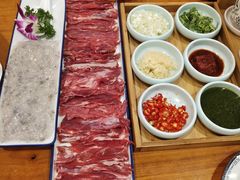 手打鲜虾滑-乐宴·老北京铜火锅(桂庙店)