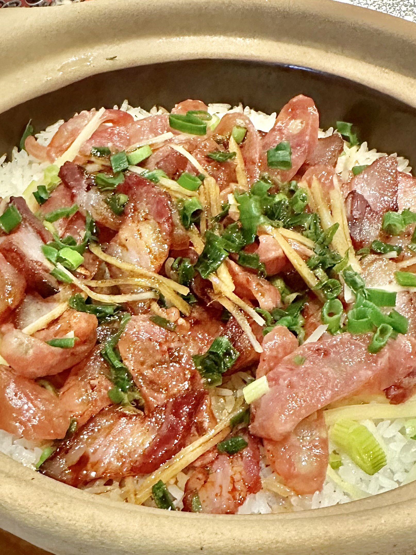 就想吃广式腊肠煲仔饭