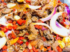 铁板牛肉-昱龙大盆牛蛙馆(三兴街总店)
