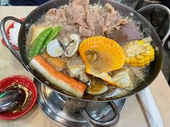 沙茶肥牛锅-张妈台式锅烧(深大店)
