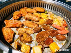 -绿岛港轩海鲜烤肉涮锅自助餐厅