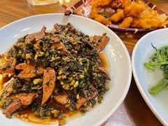 雪菜猪肝-双塔老饭店