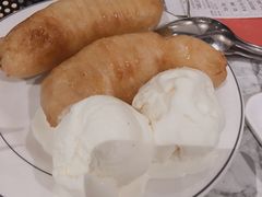 冰淇淋配炸香蕉-关夫人餐厅(阳光广场店)