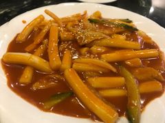 鱼饼炒年糕-桃园中华料理炸酱面(燕儿岛路店)