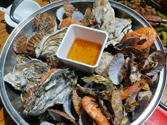大锅蒸海鲜-永红源·啤酒烧烤海鲜大排档(台柳路店)