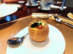 铁板鹅肝蒸蛋-一本魅·日式料理