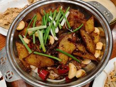 干锅土豆片-北平小馆·烤鸭·家常菜(磨房北里店)