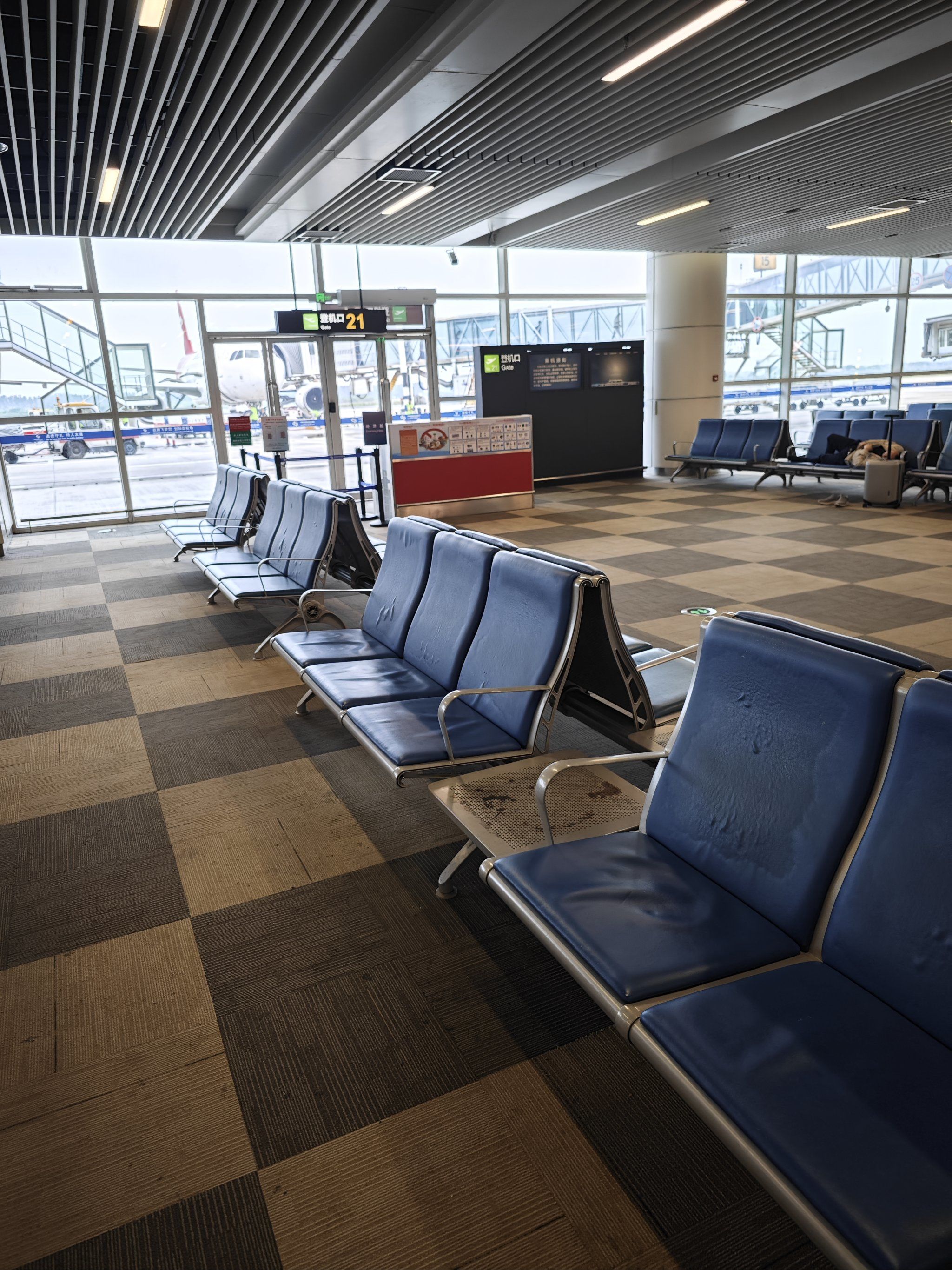 硕放机场初体验