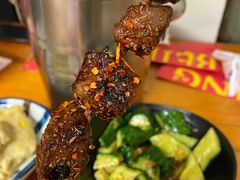 招牌烤羊肉串-炒豆合作社(东四总店)