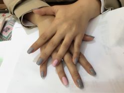 -孔雀手美甲美睫护理