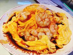 虾仁滑蛋饭-永兴發香港茶餐厅(三坊七巷店)