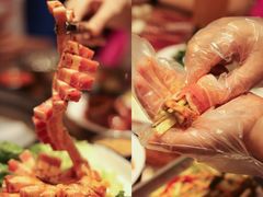 招牌厚切猪五花-三肥两瘦烤肉(鹿城店)