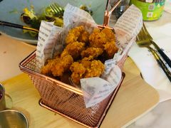 黄金盐酥鸡-野萃山·潮汕厚果汁(十亩地店)