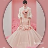 粉色少女感💕韩式婚纱照🍬甜到心里去了
