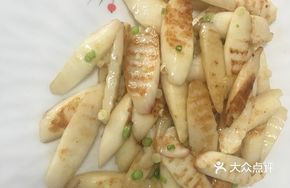 Pan-fried and Baked Chinese Yam with Green Onion