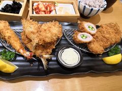 炸虾里脊猪排套餐-胜博殿日式炸猪排(悠唐店)