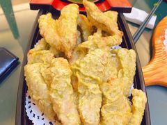 苔菜小黄花-君霖海鲜私房菜(春柳店)