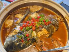 -新天明砂锅鱼头煲