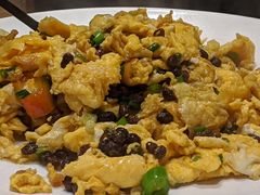 豆豉炒鸡蛋-侯家庄阿才有品私房菜馆