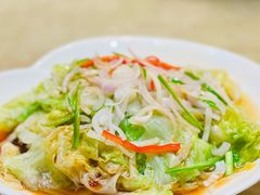 红葱头淋西生菜-广东胜利宾馆西关粤中餐厅