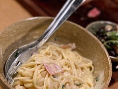 奶油培根半熟蛋意面-EN SPACE恩空间