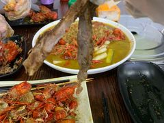 -陆记牛庄·碳锅龙虾烧烤(爱上花园店)