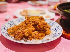 蒜香椒盐炒牛蛙-誉八仙酒楼(静安大悦城店)