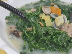 上汤枸杞叶-阿四台山黄鳝饭(东门店)