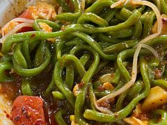 特色三合一-手擀菠菜面(西康路店)