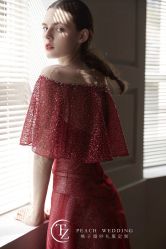 -桃子造型婚纱礼服(凤起广场店)