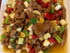 小炒黄牛肉-老字号敖鸡肉