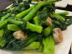 菜心炒鲮鱼球-凤厨顺德水乡凤味馆(大良锦龙路店)