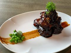 桂花糖醋肉排-悦轩中餐厅·高空江景·杭州柏悦酒店
