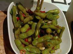 香辣毛豆-木屋烧烤(南新店)