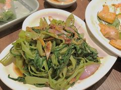 马拉盏炒通菜-大头虾越式风味餐厅(光明广场店)