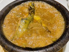白洋淀石锅嘎鱼-小放牛炒菜馆(裕华万达店)