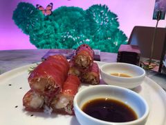 红米脆皮鲜虾肠-蝴蝶里·粤菜·点心(龙湖天街&滨江店)
