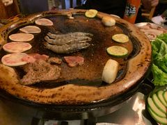 -老姐石板烧烤+铜炭火锅(总店)