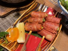 烤芦笋培根卷-满来寿喜烧(金虹桥店)