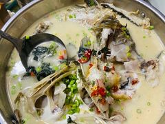 水煮活鱼火锅-恋拐子油爆虾·家常菜